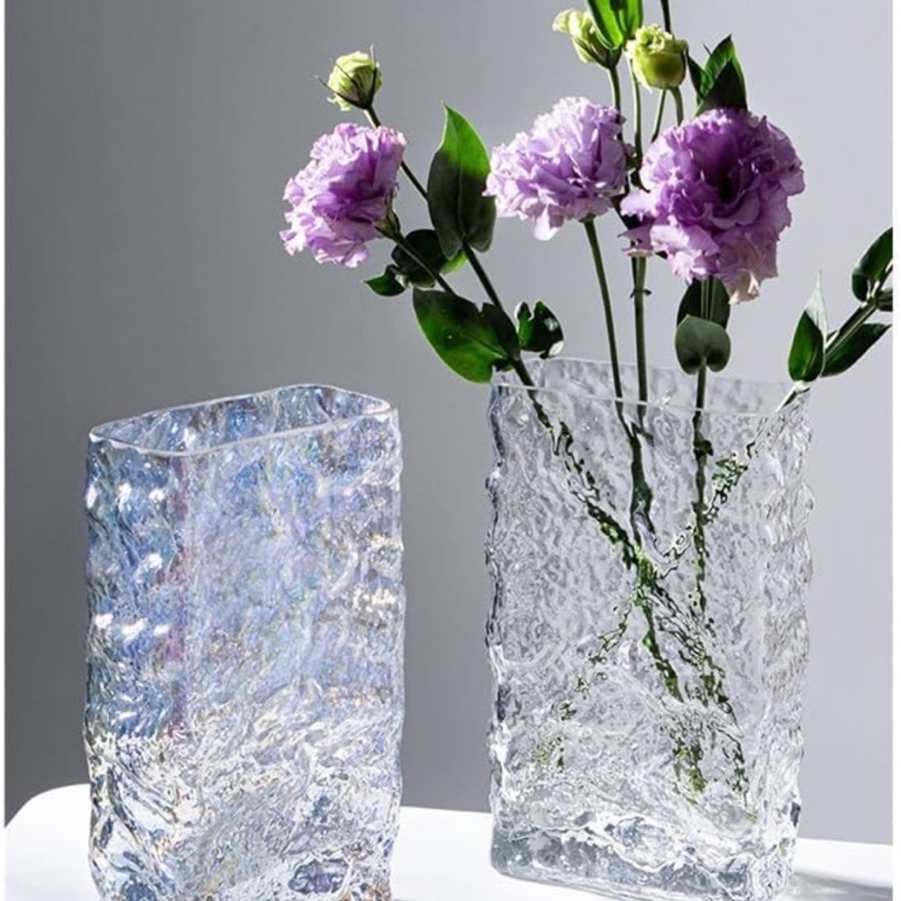 Iridescent Glass Vase - Picture 8 of 8